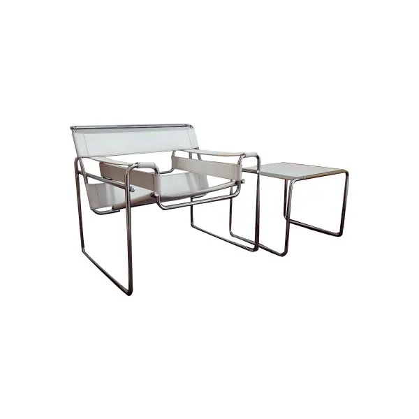 Wassily armchair and Laccio B9 coffee table set, MDF Italia image