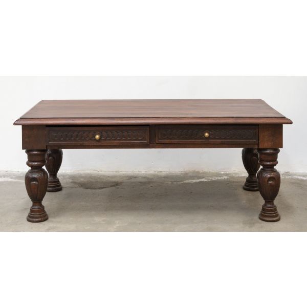 Tavolo basso in legno di noce ('900), image