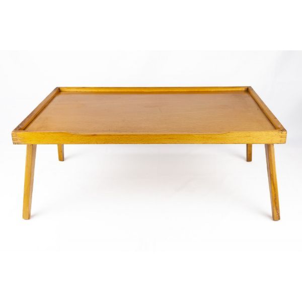 Vassoio/tavolino da letto in legno (anni '50), Faber image