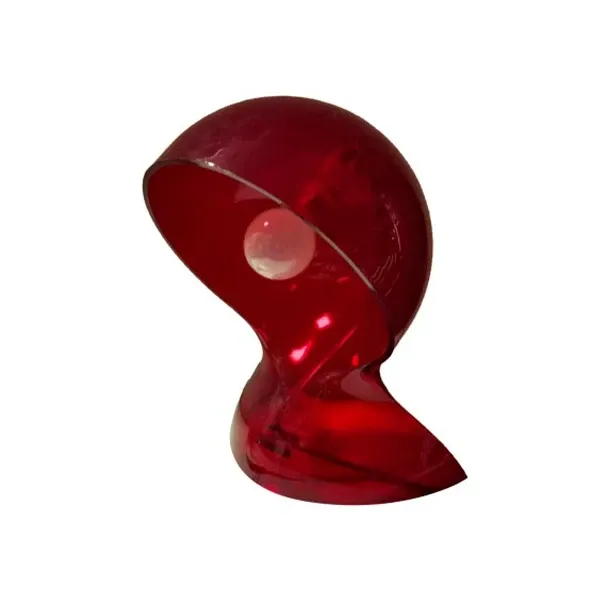 Dalù table lamp by Vico Magistretti (red), Foscarini image