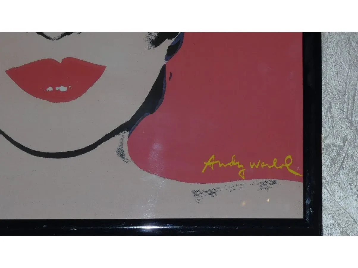 Liza Minelli lithograph by Andy Warhol (1980s) 1