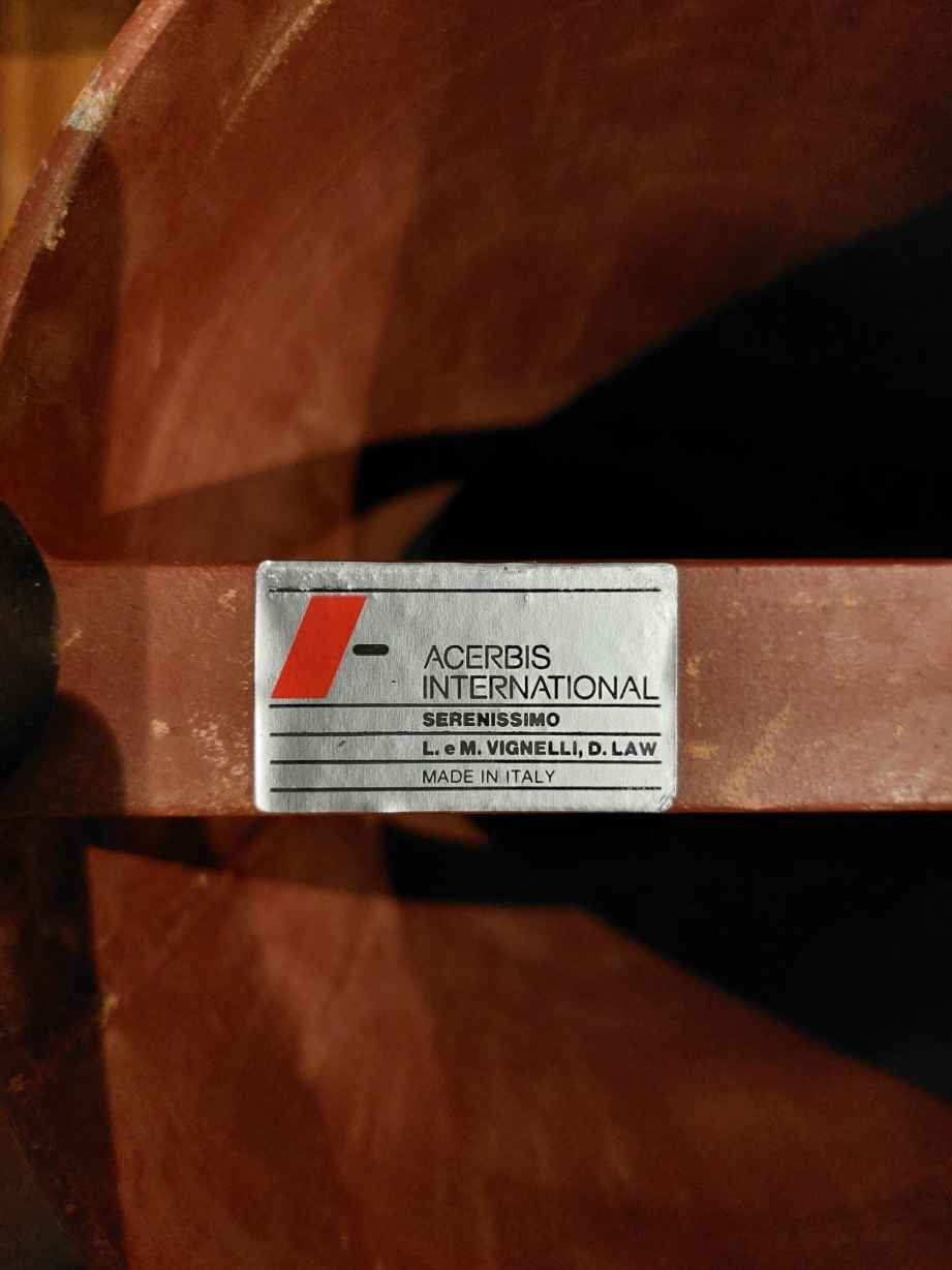 Serenissima Square Table by Vignelli (1980s) 1