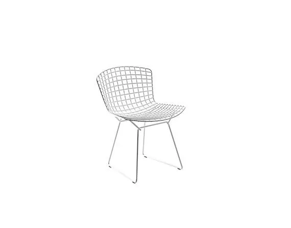 Bertoia Side Chair (acciaio), Knoll image