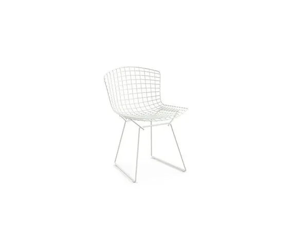 Bertoia Side Chair (white), Knoll image