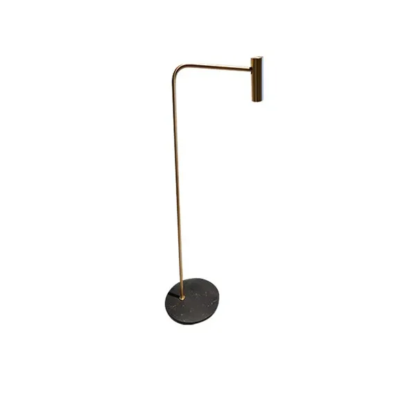 Heron floor lamp with marble base 2