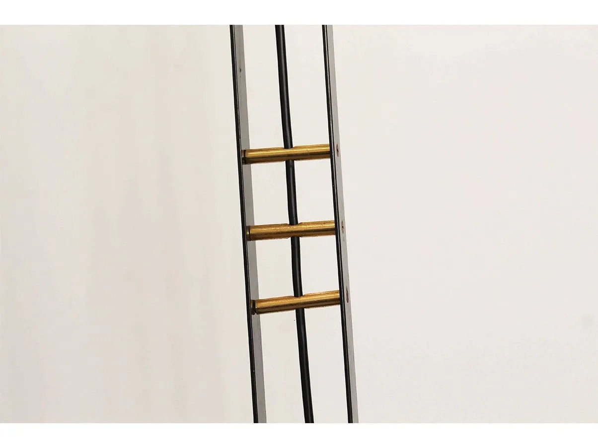 Metal floor lamp (black) 9