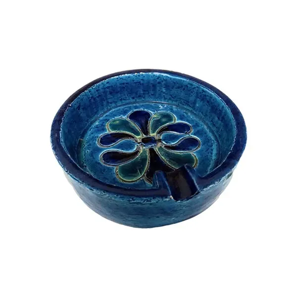 Rimini Blu vintage ceramic ashtray, Bitossi image