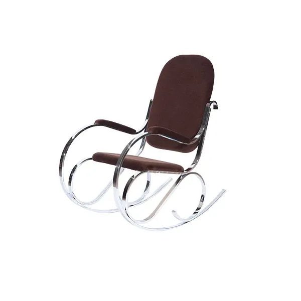 Vintage Metal Rocking Chair (1970s), image