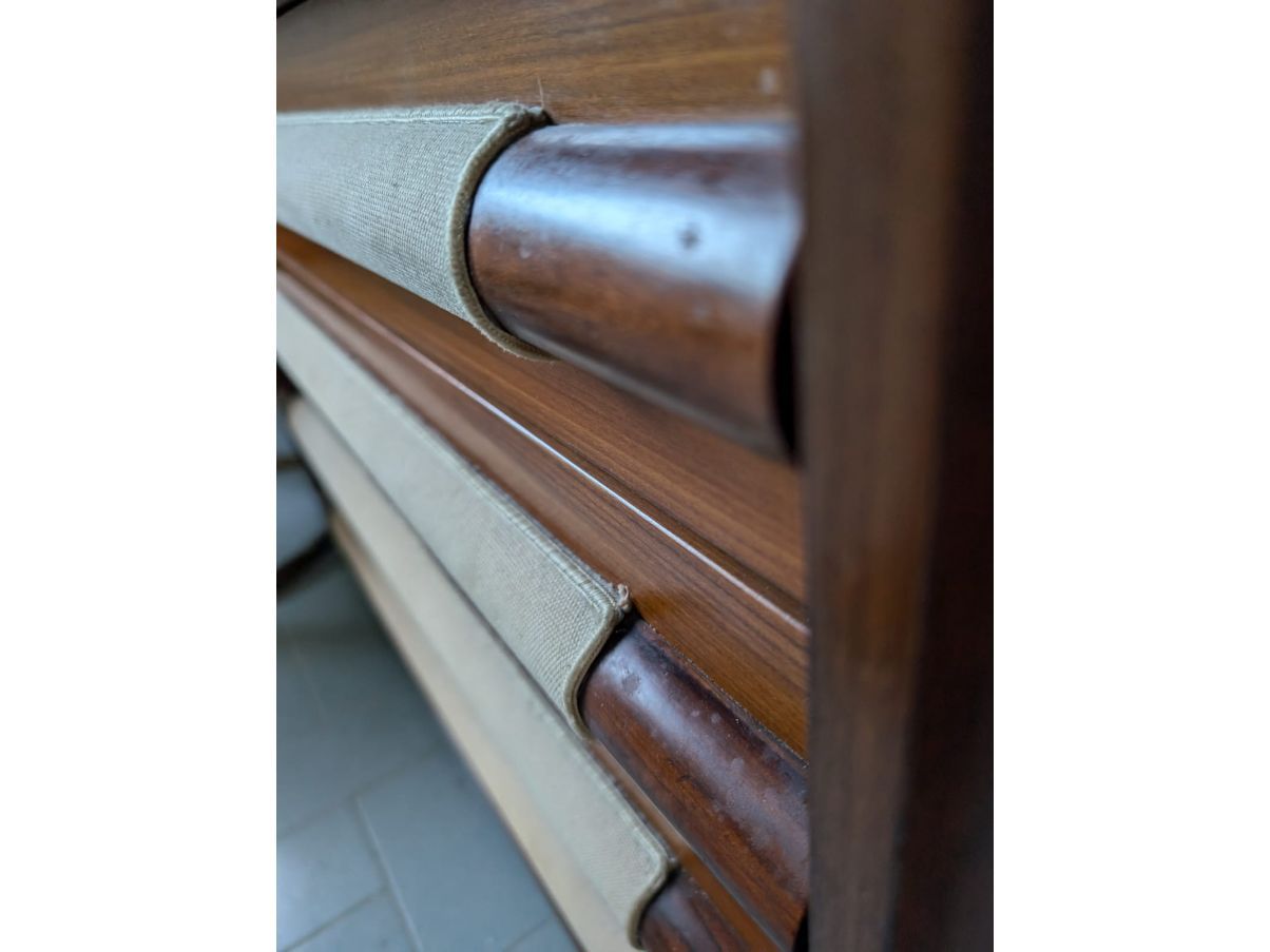 Set toletta Mid Century in legno (anni '50) Defects