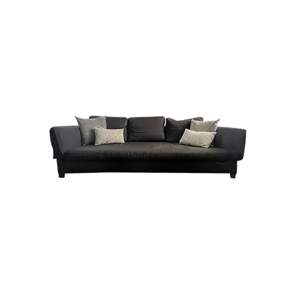 Divano Victor Large 3 posti in lino e viscosa, Flexform 