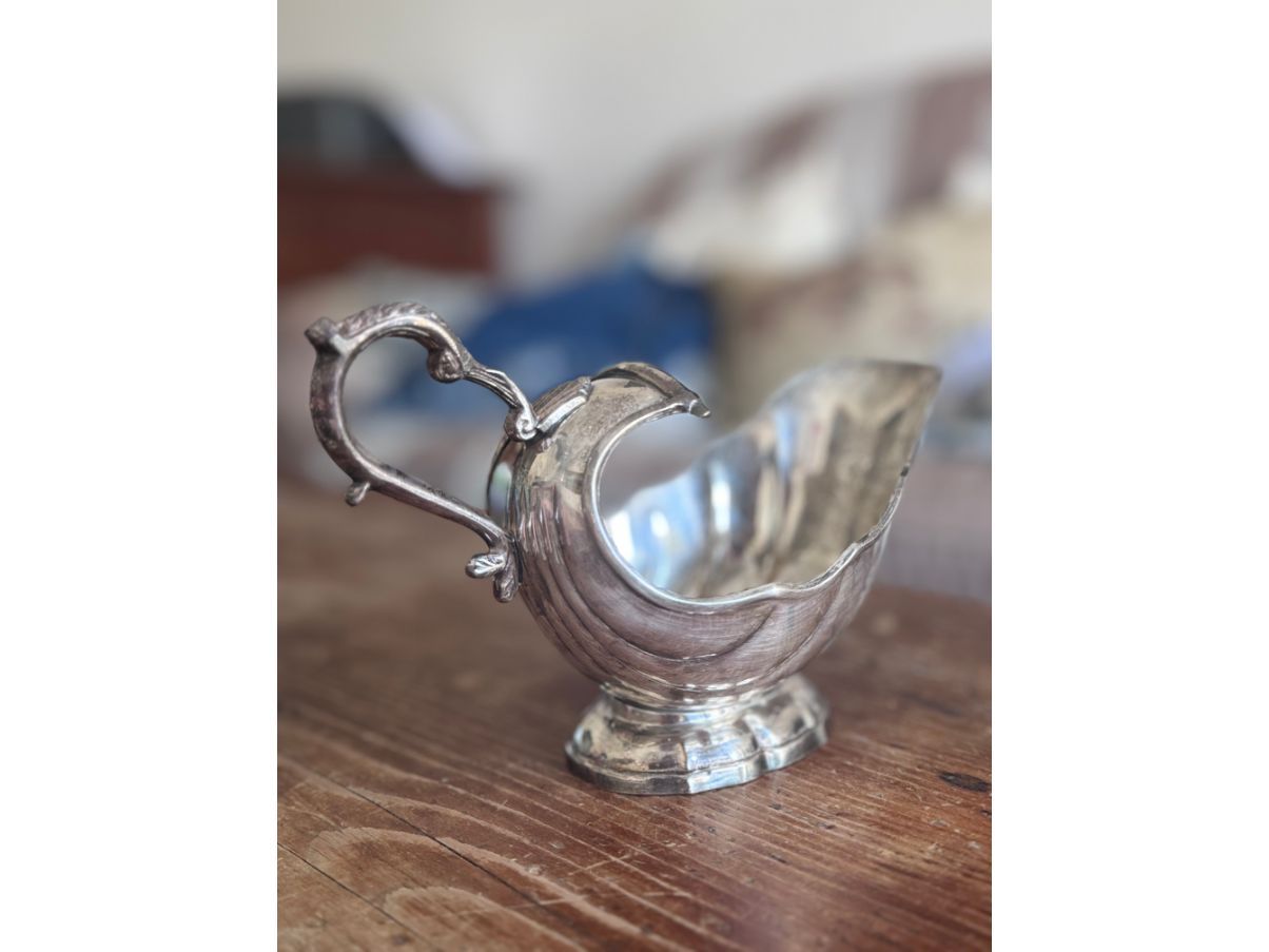 Silver-plated container, Royal Sheffield  Side
