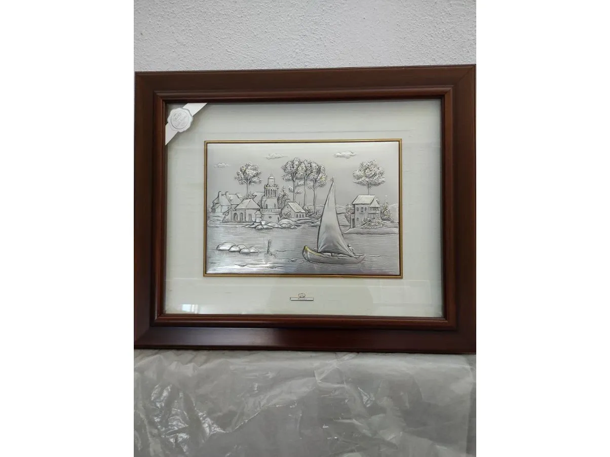Framework in wood and silver, ACCA 4