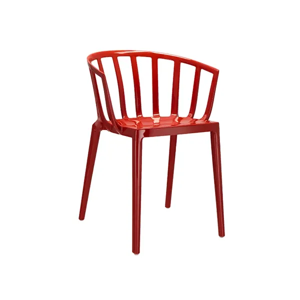 Sedia Venice in policarbonato (rosso), Kartell image