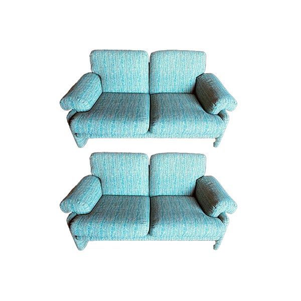 Set of 2 Coronado 2-seater sofas in Erbusco fabric, B&amp;B Italia image