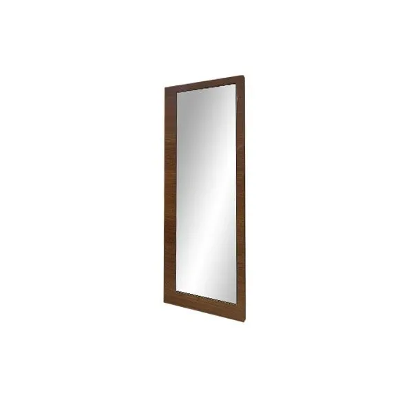 Ego rectangular mirror with Canaletto walnut frame, Poliform image