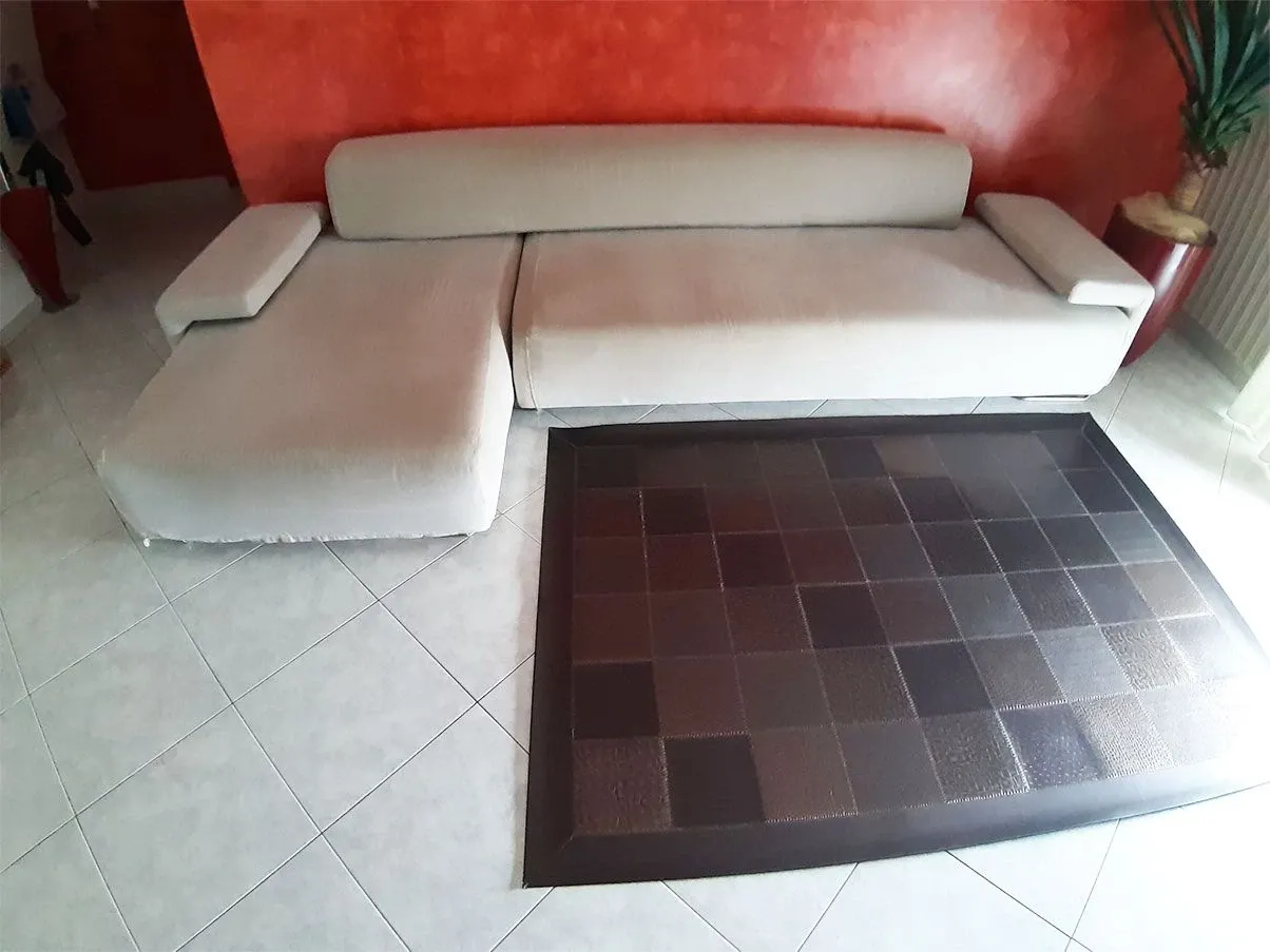 Divano angolare Lowland con chaise longue (grigio), Moroso 6