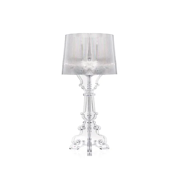 Bourgie Tischlampe transparent 