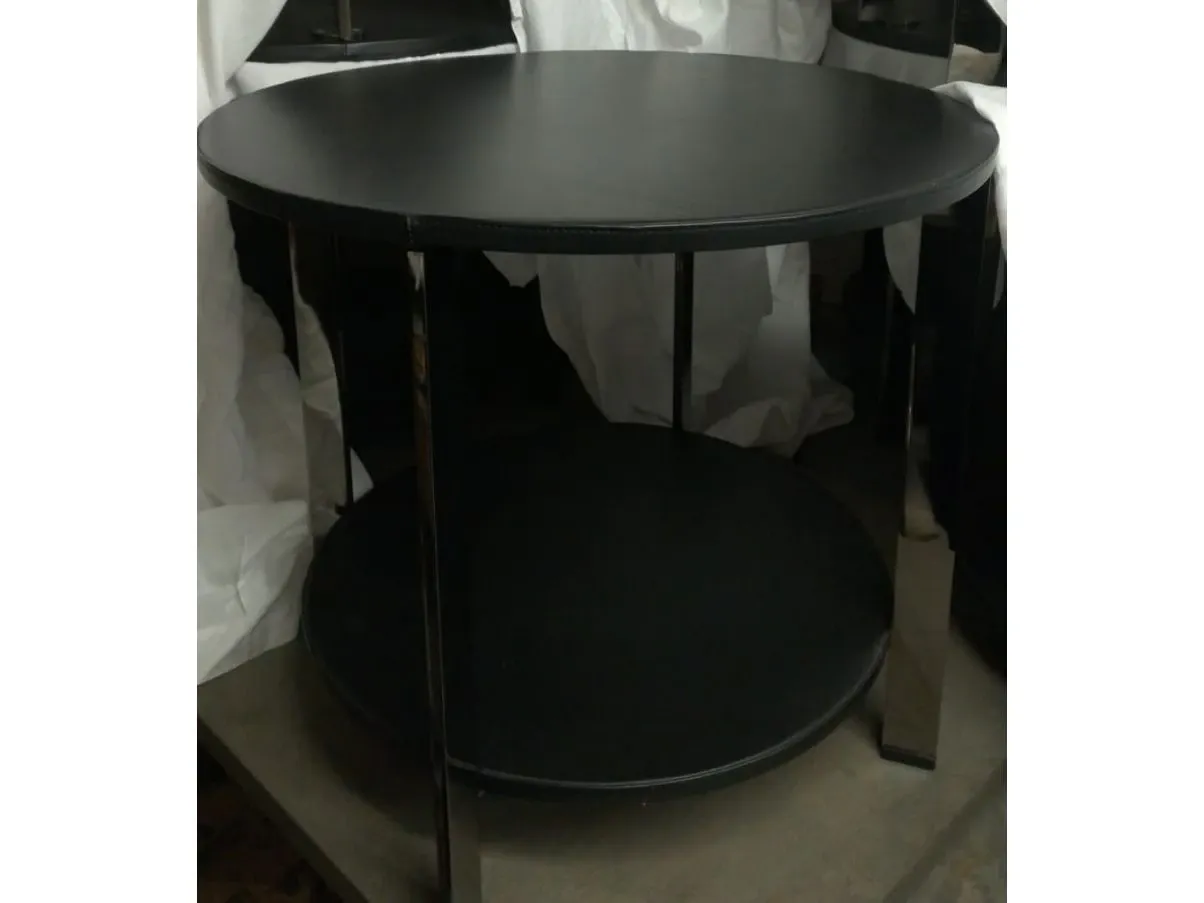 Tavolino rotondo Regolo, Poltrona Frau 3