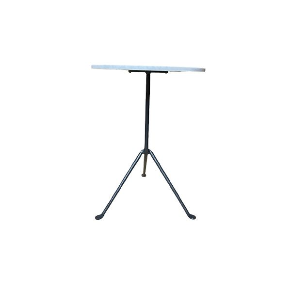 Officina round coffee table in Carrara marble, Magis image
