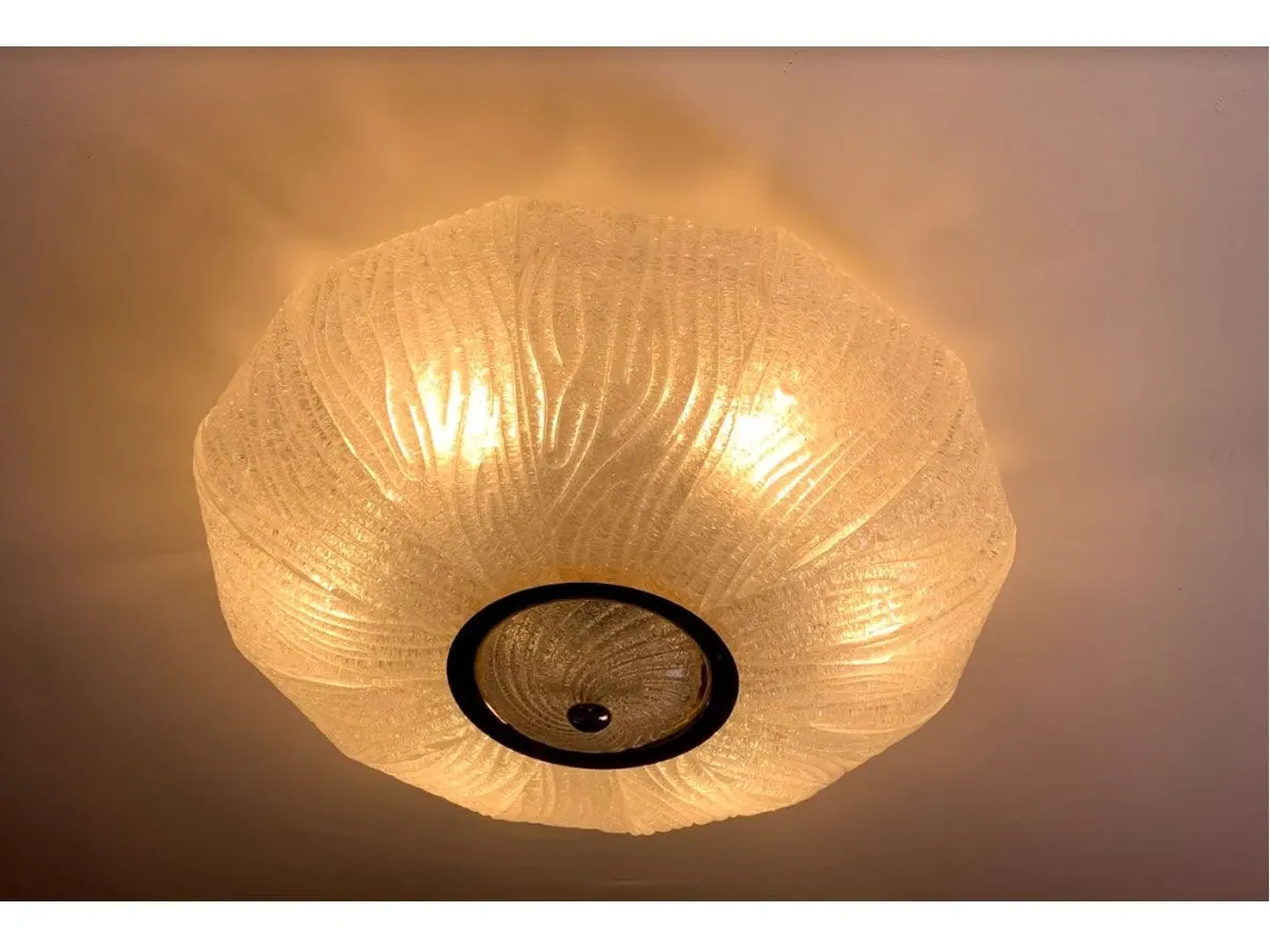 Lampada da soffitto Royal cristallo ottone, Barovier & Toso 2