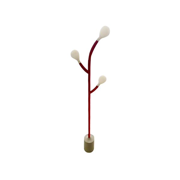 Pom Pom floor lamp in metal (red), Calligaris image