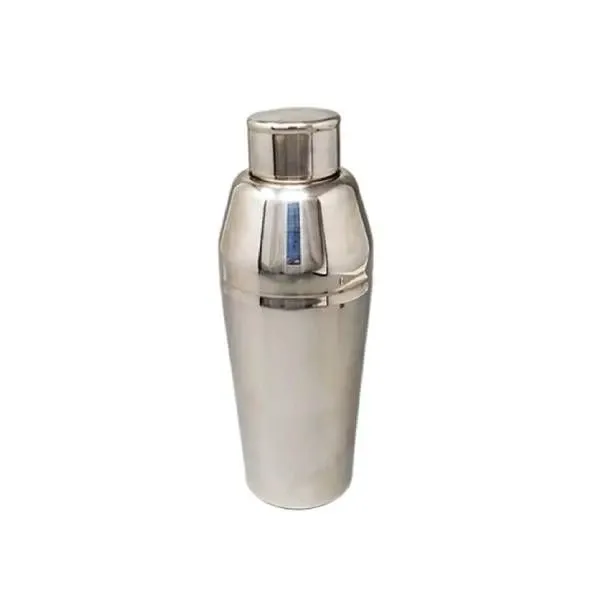 Vintage steel cocktail shaker by Guy Degrenne, image