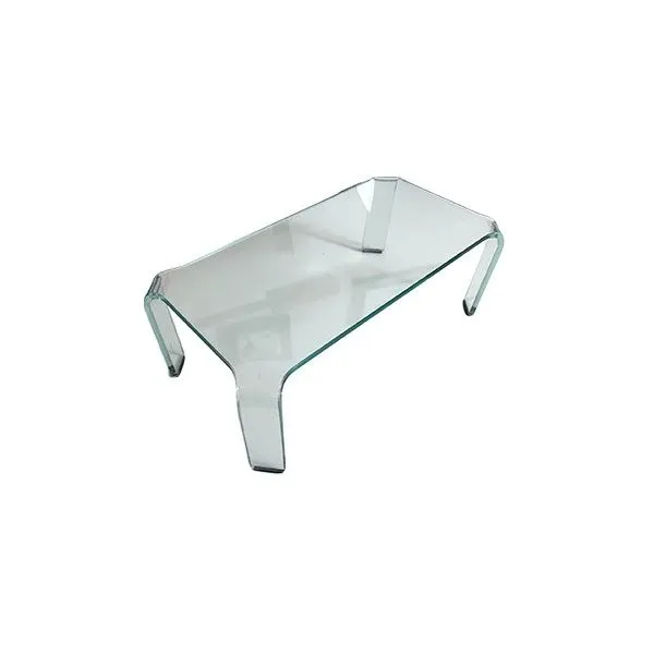 Ragno Mini Collection coffee table in curved glass, Fiam image