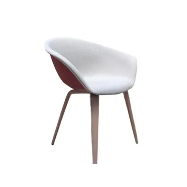 Duna 02 armchair in fabric and plastic material 