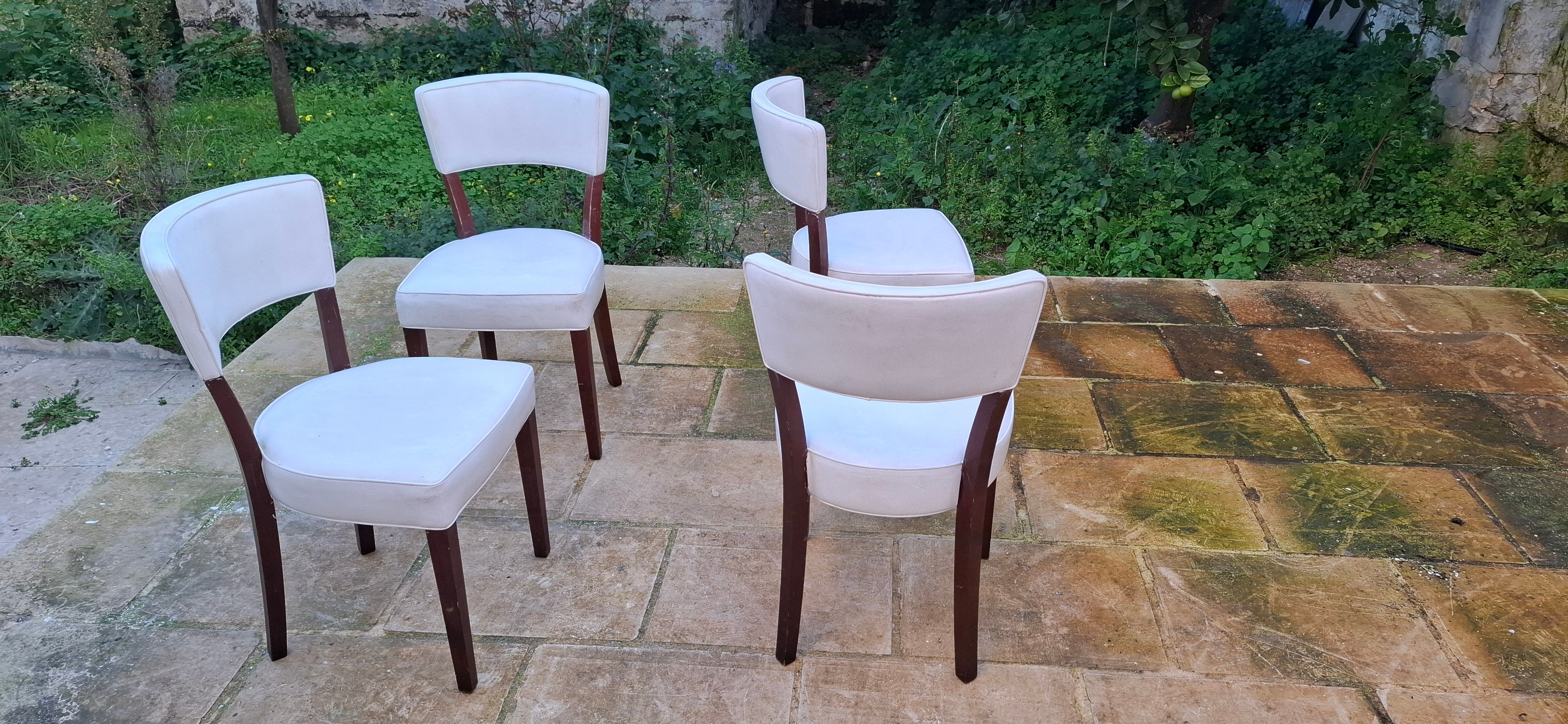 Neoz Wooden and Leather Chair by Philippe Starck Front