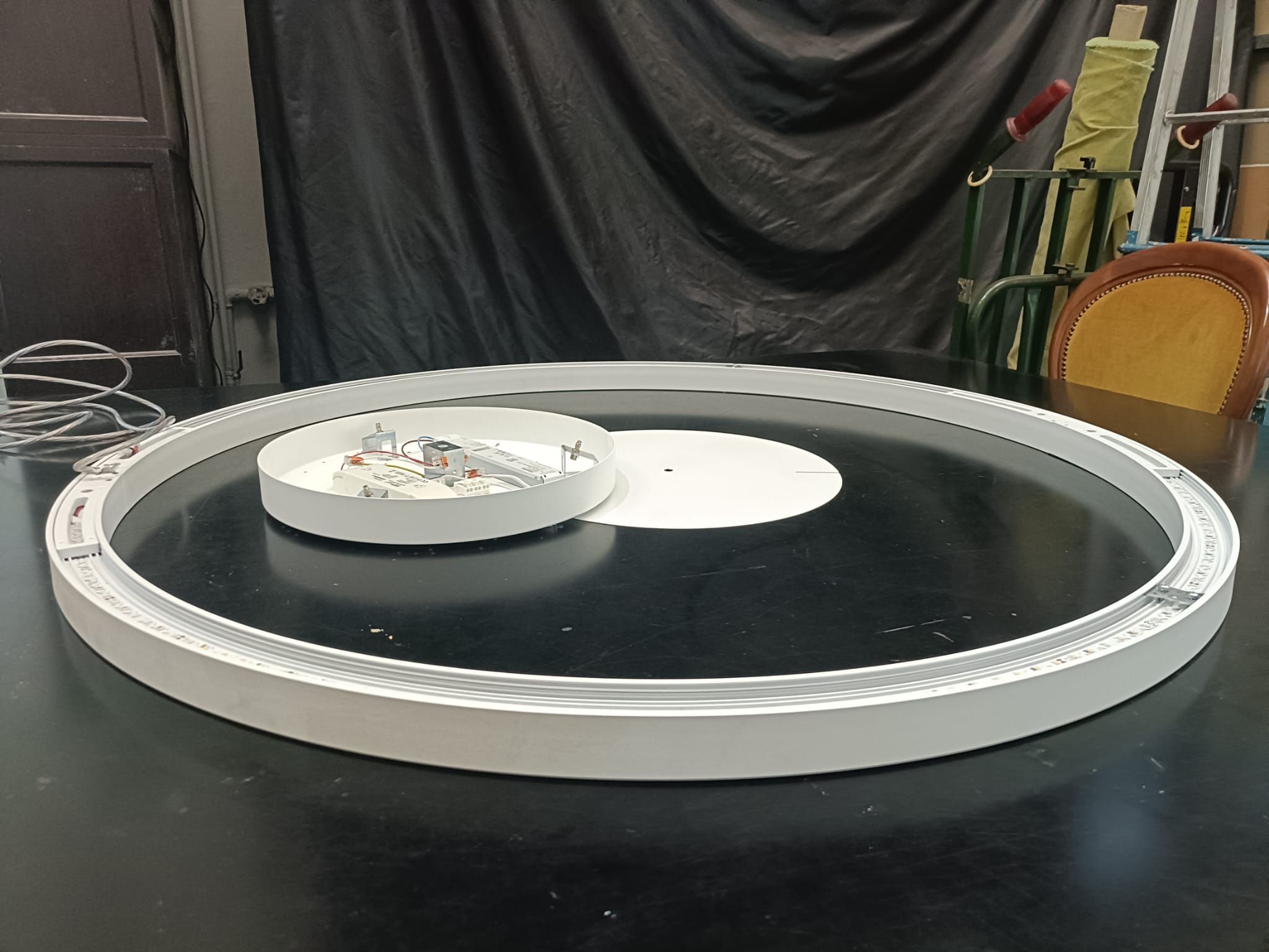 Lámpara colgante One Ring Pg de aluminio Front