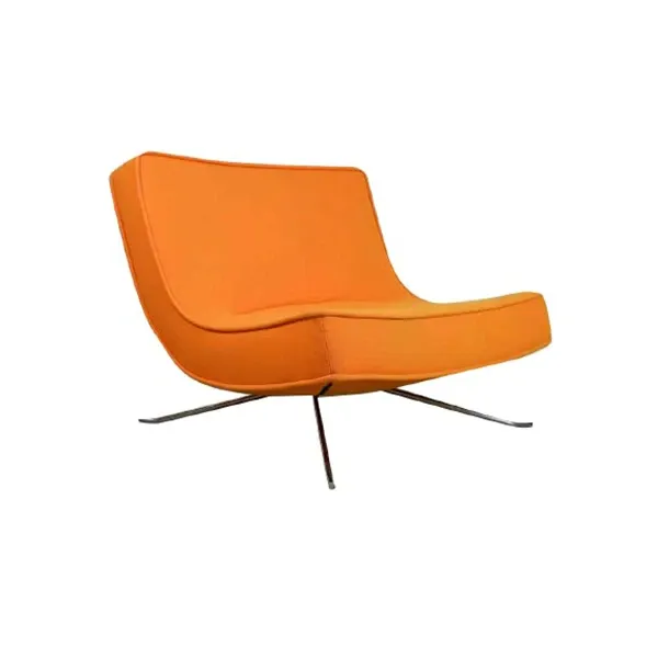 Pop upholstered armchair in fabric (orange), Ligne Roset image