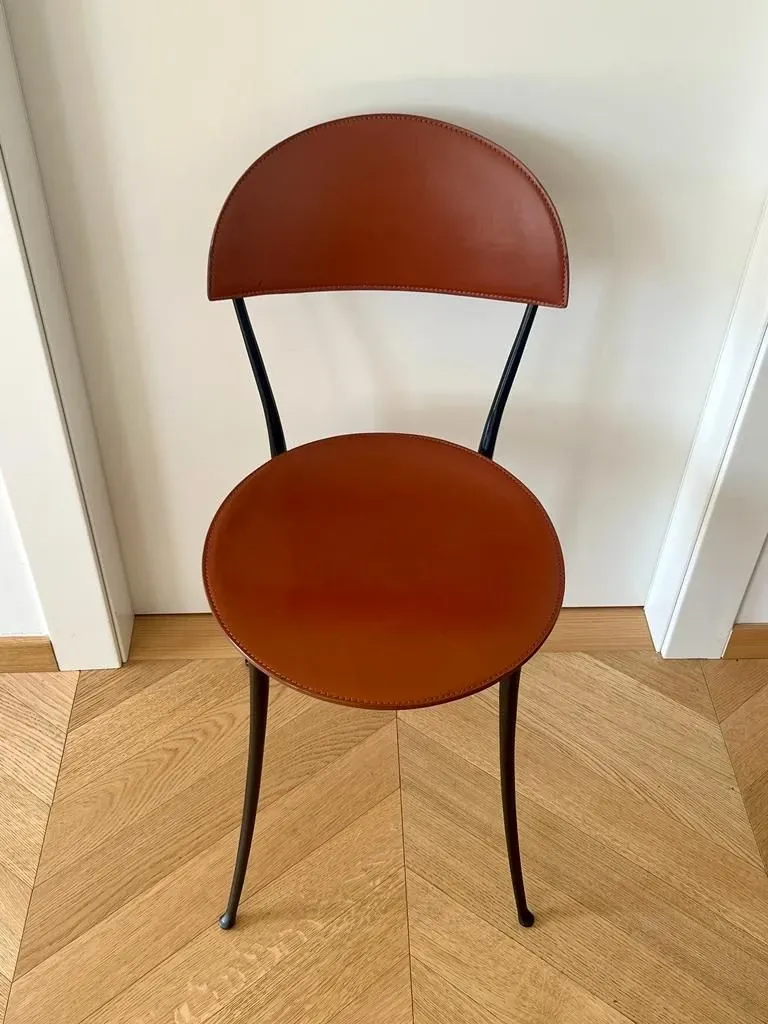 Set of 4 vintage Tonietta chairs, Zanotta image