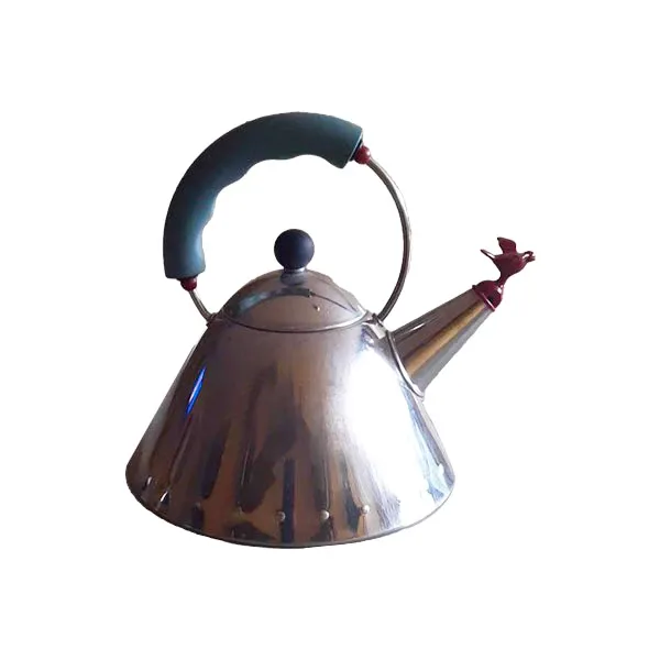 Kettle 9093 by Michael Graves in steel, Alessi image