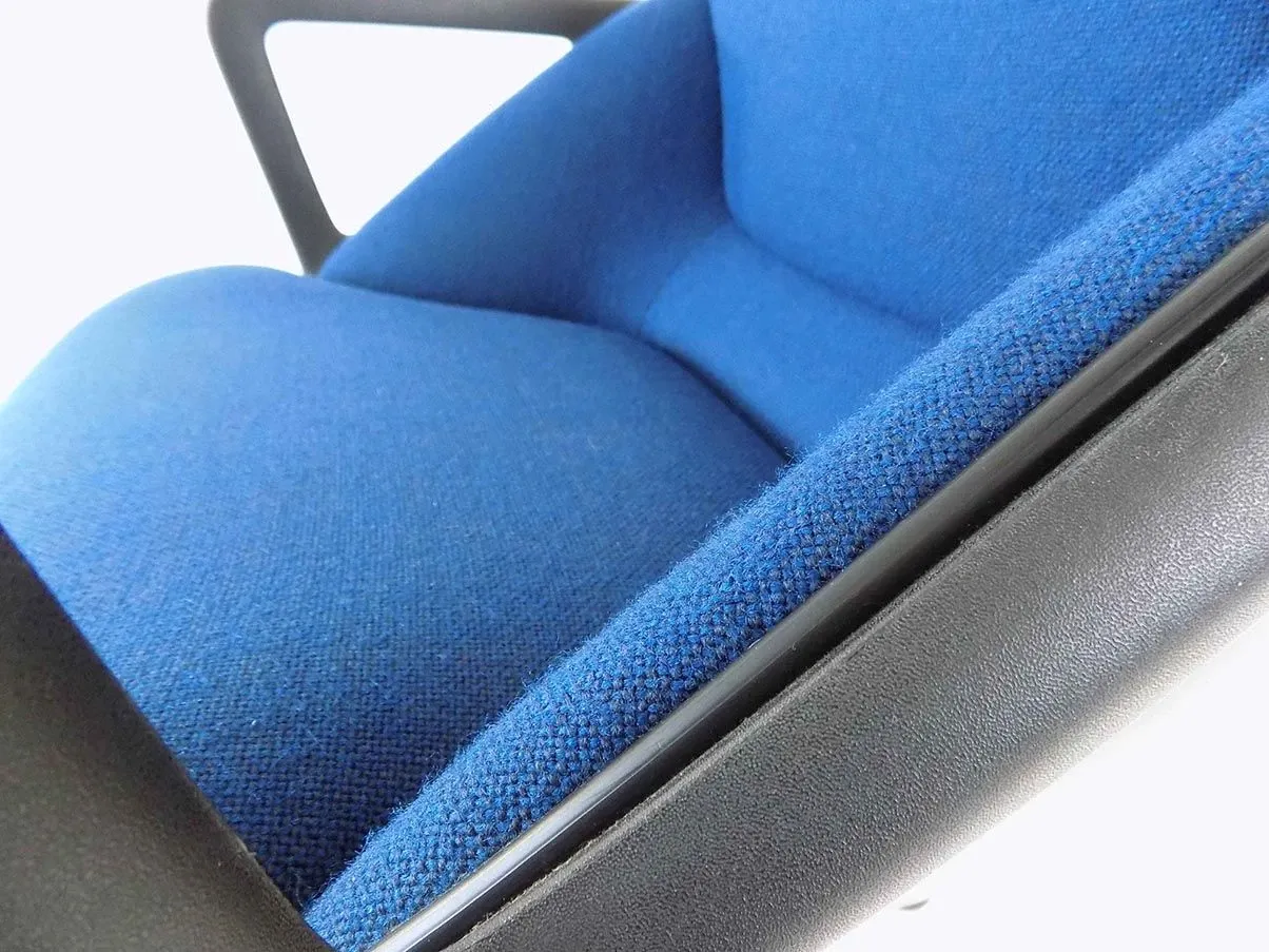 4er-Set Stühle Modell 190 von Hans Roericht (blau) 3