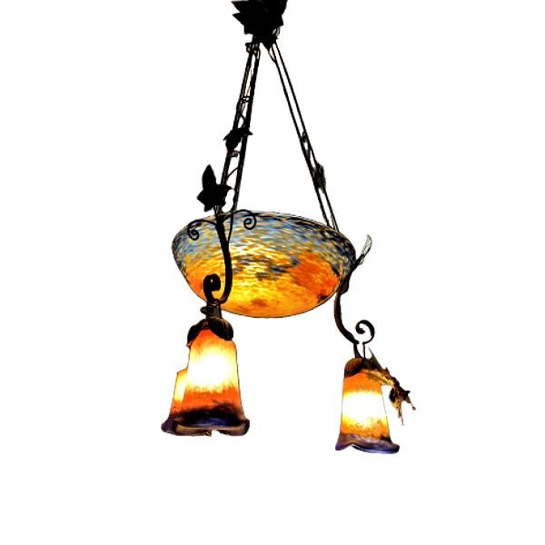 Vintage suspension lamp (&#39;900), image