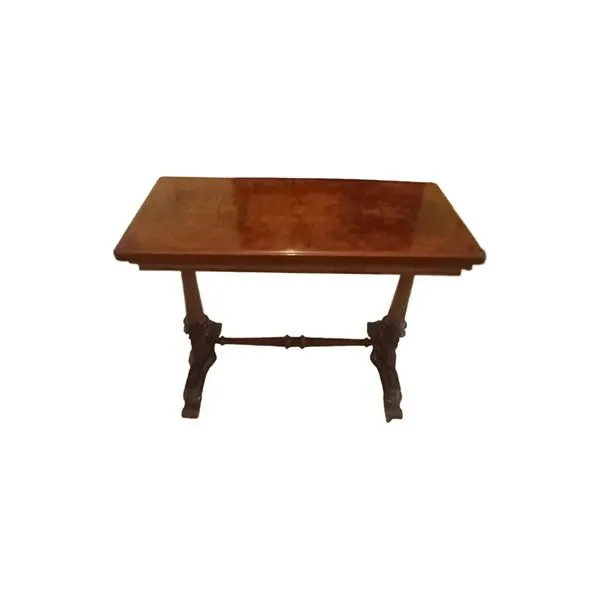 Vintage rectangular table in walnut ('800), image