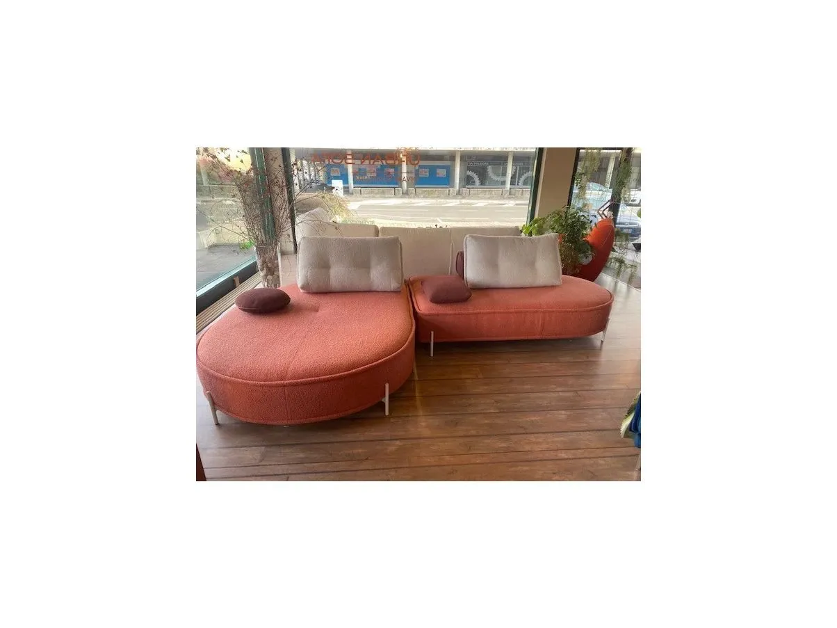 Set of 2 Dodo poufs in fabric, Aerre 4