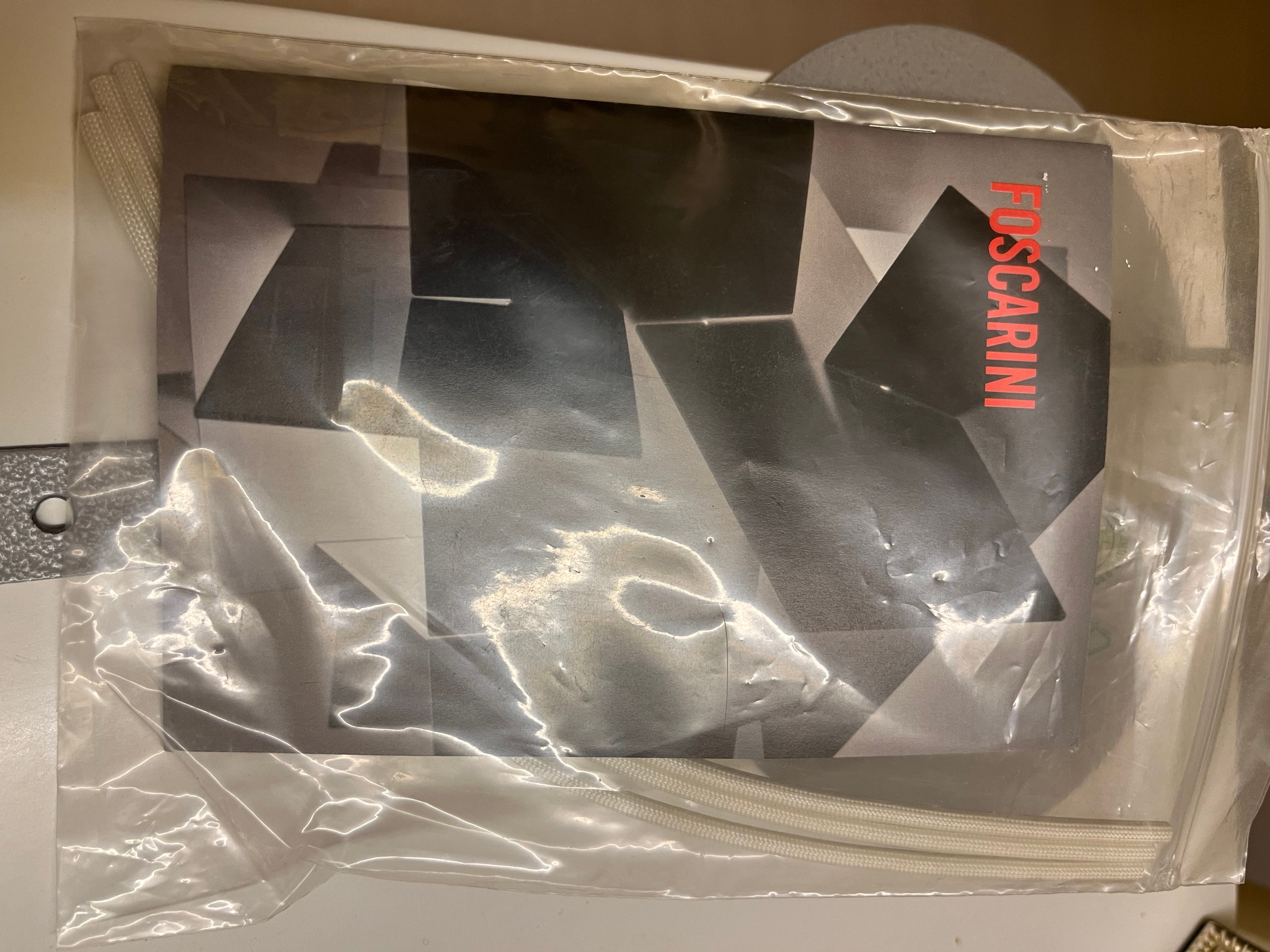 Plafoniera Hola in vetro curvato arancione Details