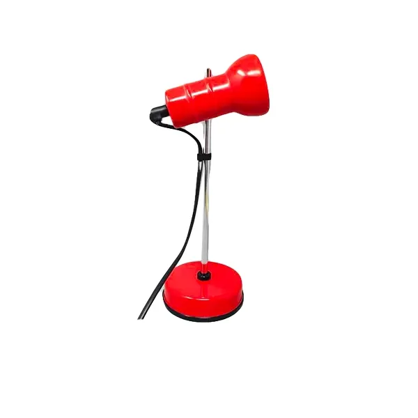 Vintage metal table lamp (red), Veneta Lumi image