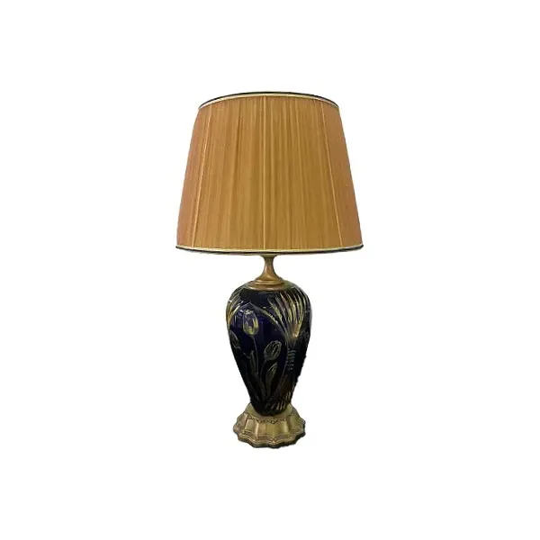 Crystal table lamp (midnight blue), IPM light image