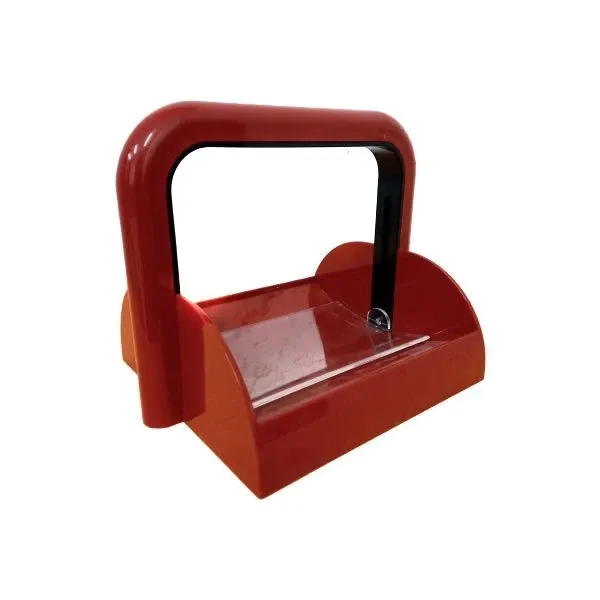 Roter Vintage Serviettenhalter aus den 80er Jahren 