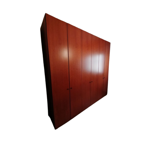 Armadio a 6 ante in legno di ciliegio, B&B Italia image