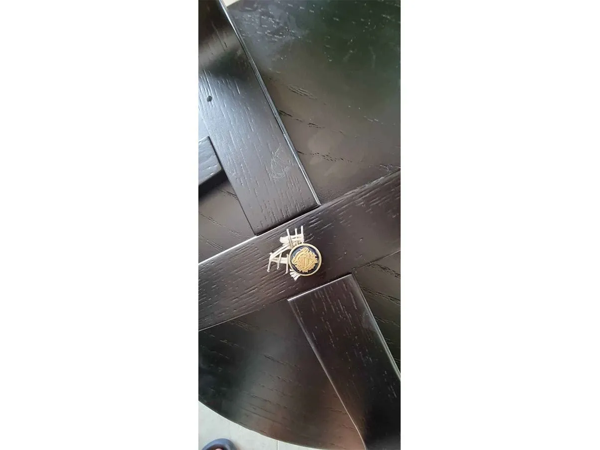 Set of 4 Pretzel chairs by G.Nelson in wood (black) 8