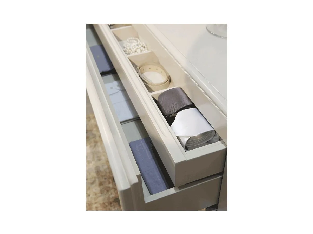 Chest of drawers with 3 drawers and mirrors, Betamobili 5