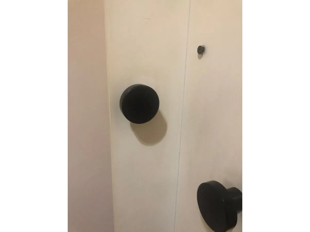 Appendiabiti vintage in legno laccato (anni '70), 2