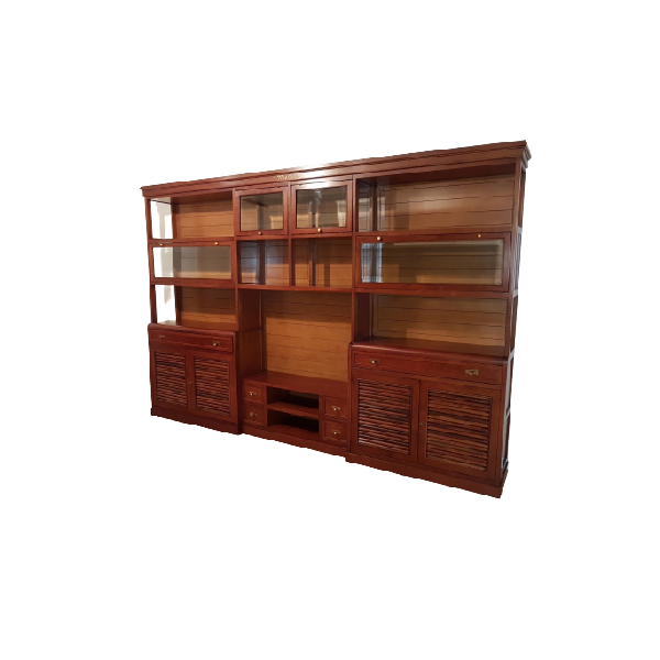 Replica collection bookcase in cherry wood, Origine image