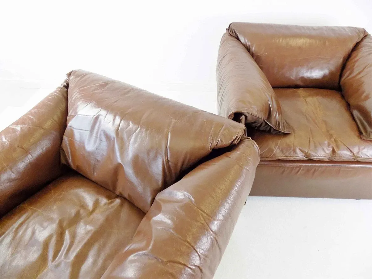 Set of 2 Lotus armchairs by Niels Bendtsen 7