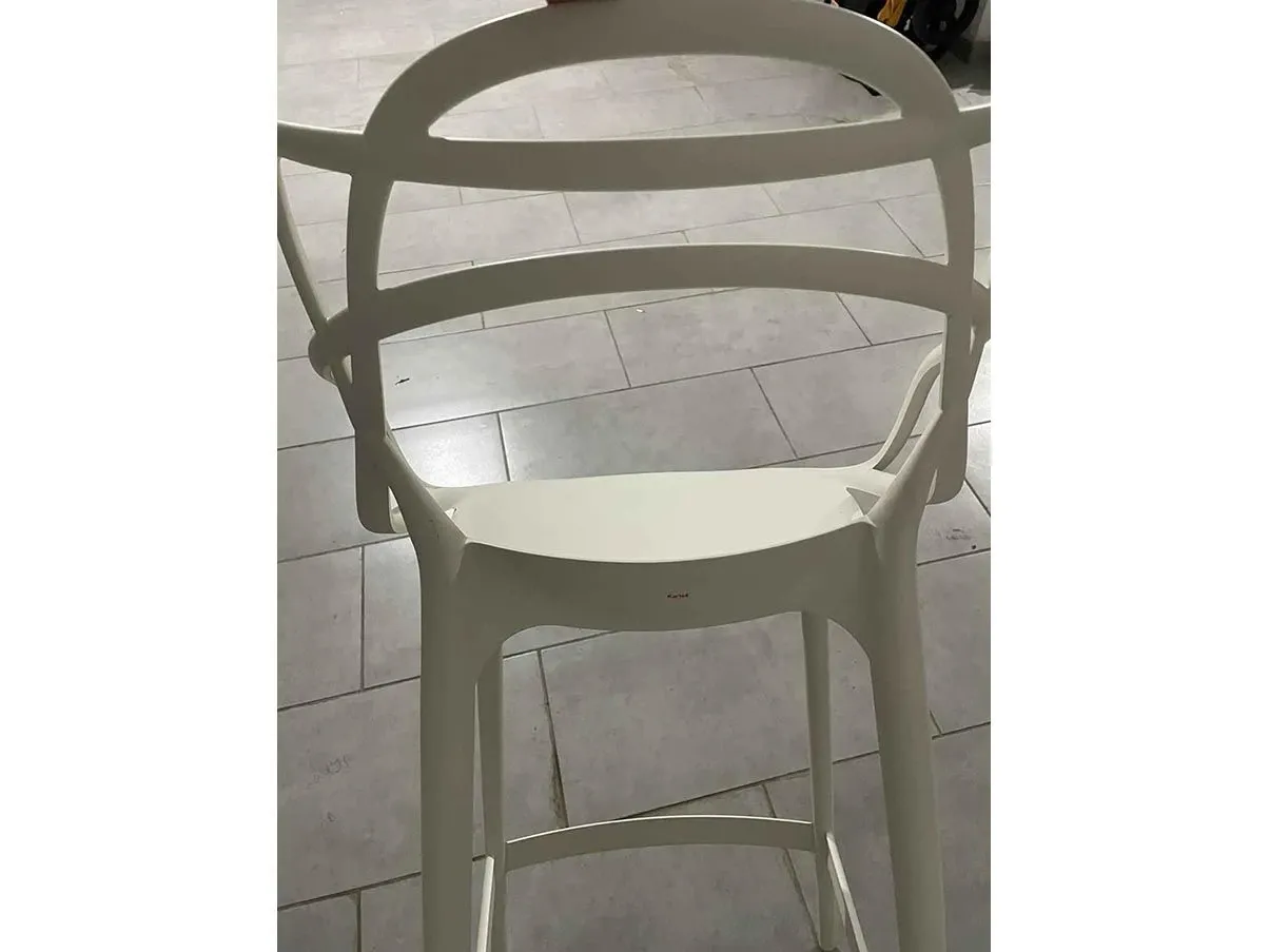 Set 3 sgabelli Masters Stool di Philippe Starck, Kartell 1