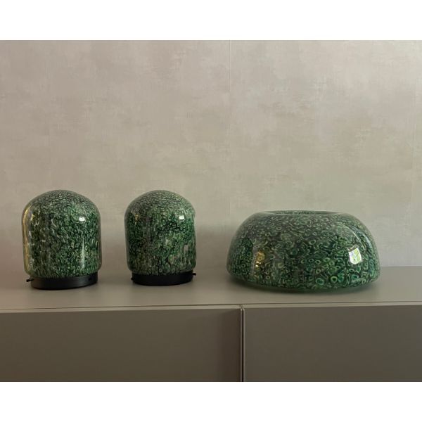 Set of Neverrino lamps in Murano glass by Gae Aulenti, Vistosi image