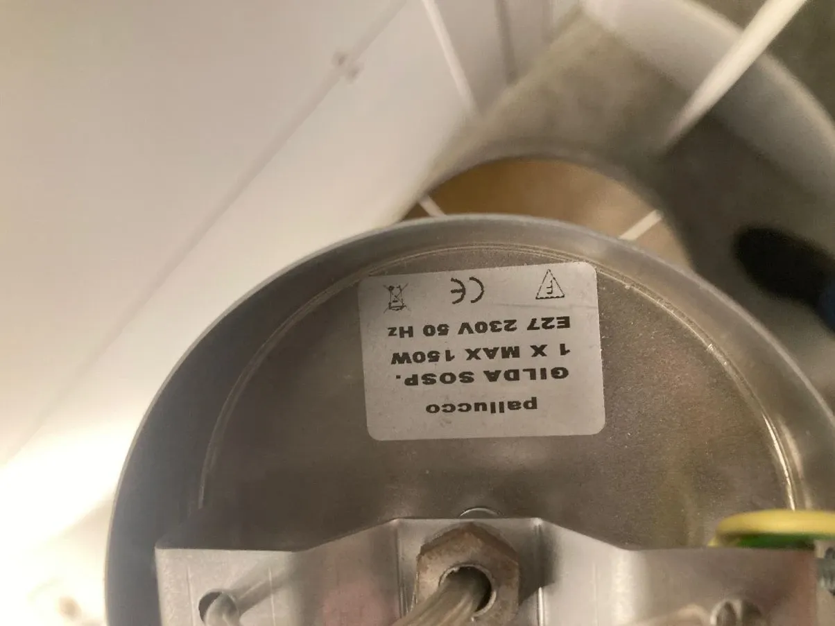 Lampada a sospensione Gilda in tessuto, Pallucco 1